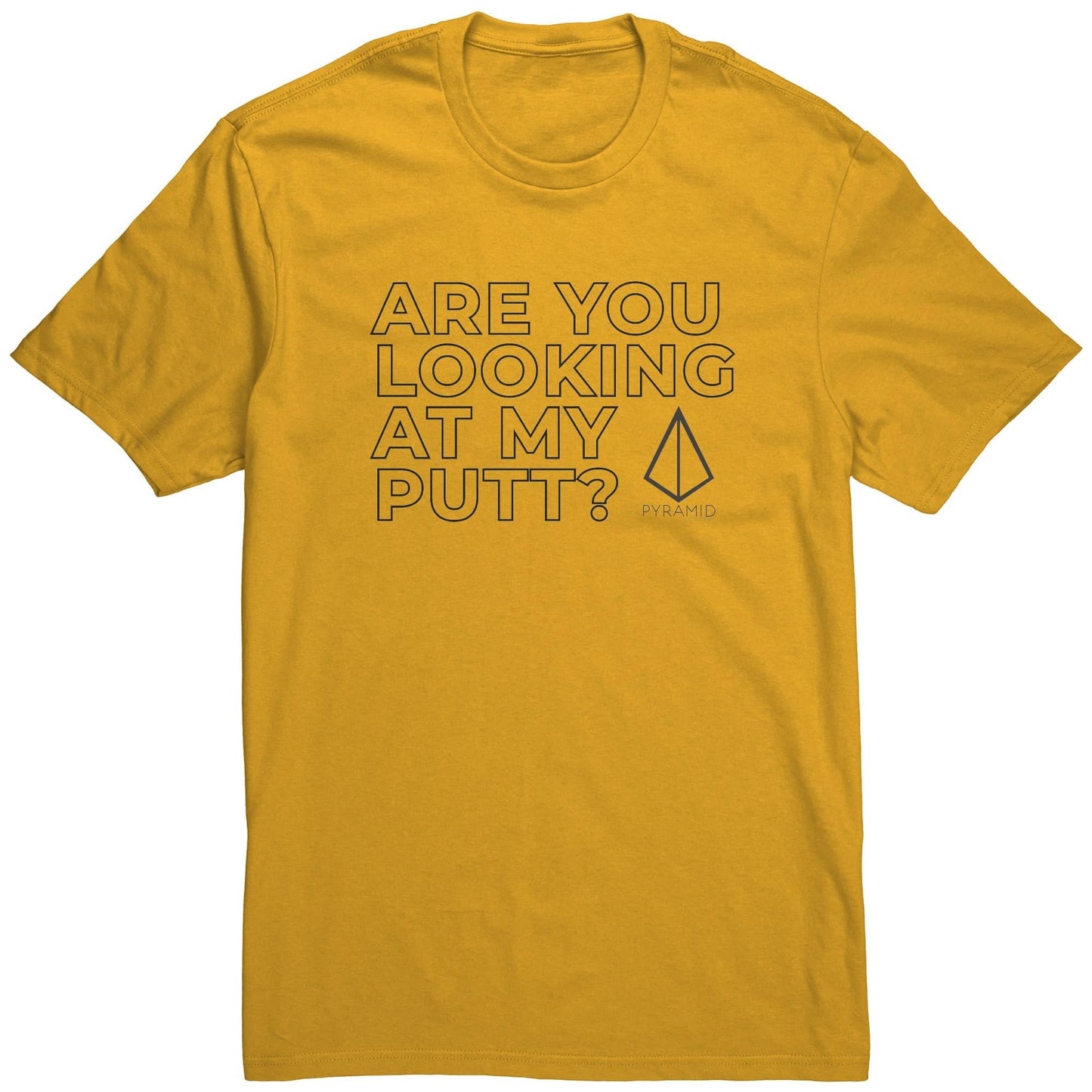 LOOKING AT MY PUTT TEE SHIRT