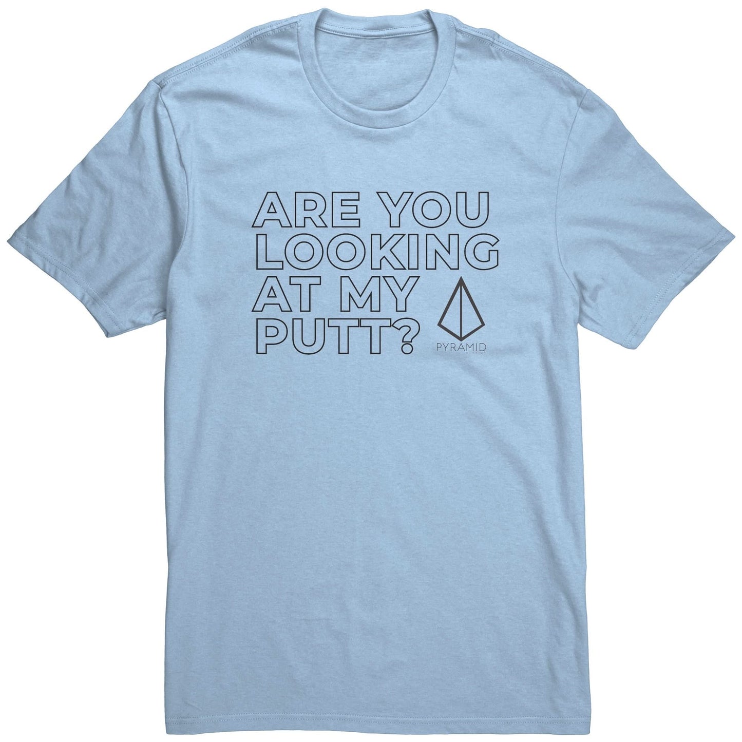 LOOKING AT MY PUTT TEE SHIRT