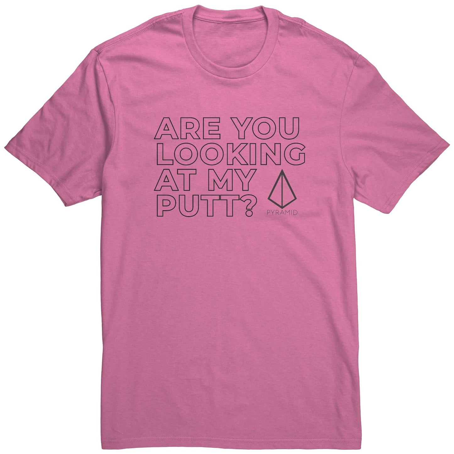 LOOKING AT MY PUTT TEE SHIRT